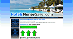 Desktop Screenshot of hotelsmoneysaver.com